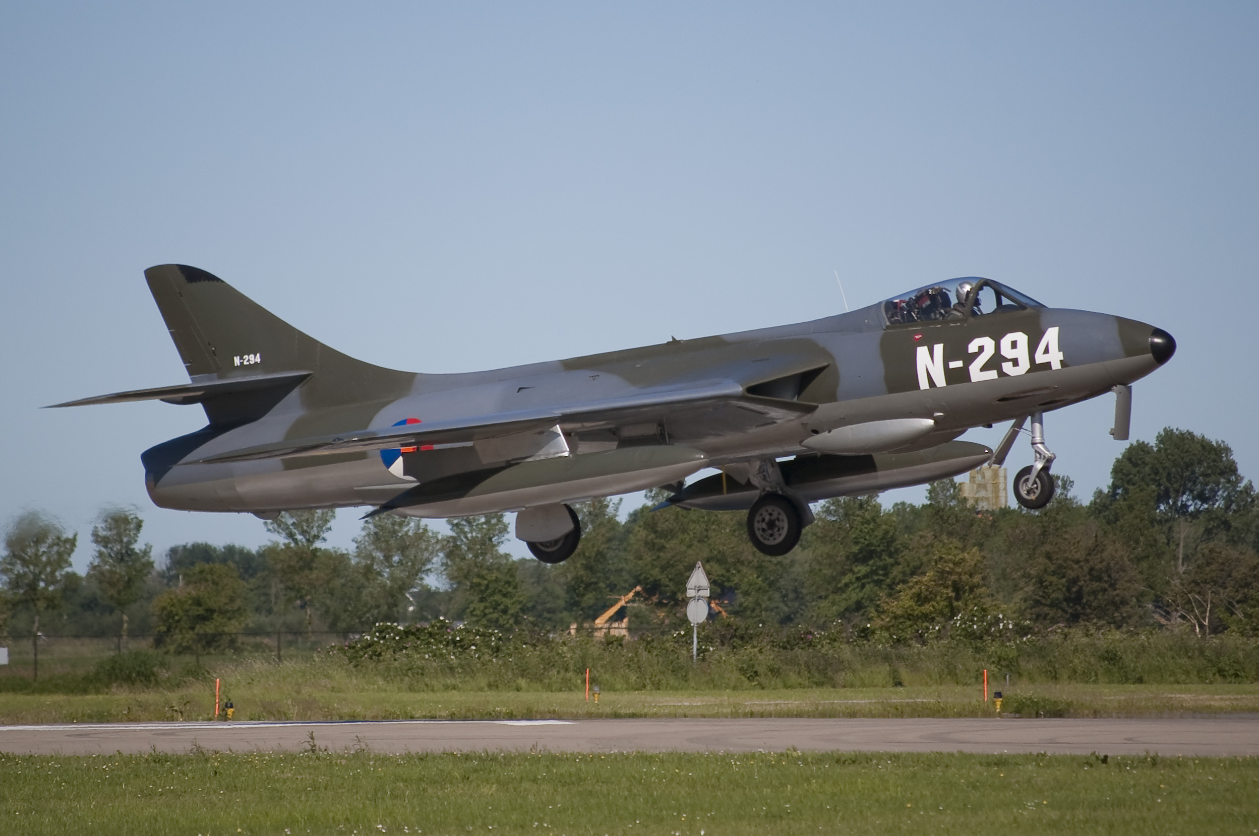Dutch Hawker Hunter N-294
